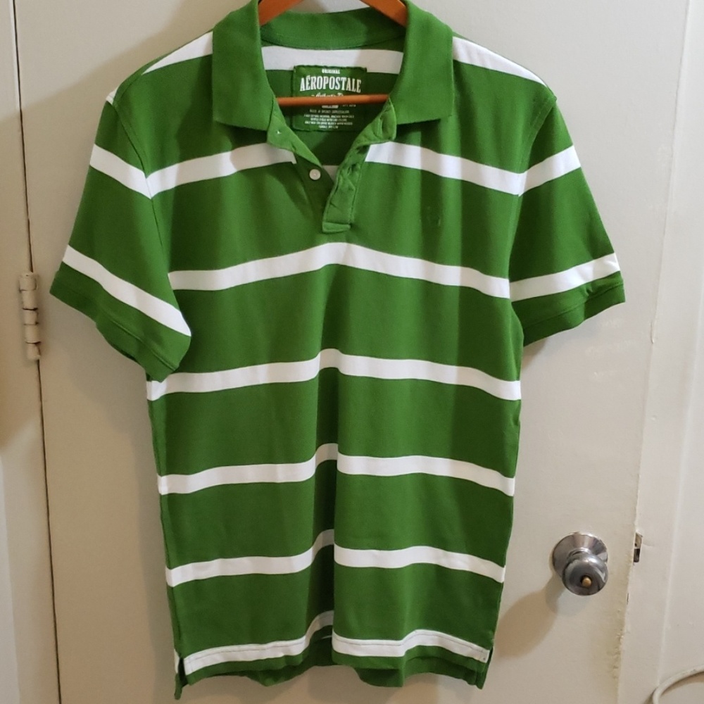 Mens Aeropostale short sleeve polo